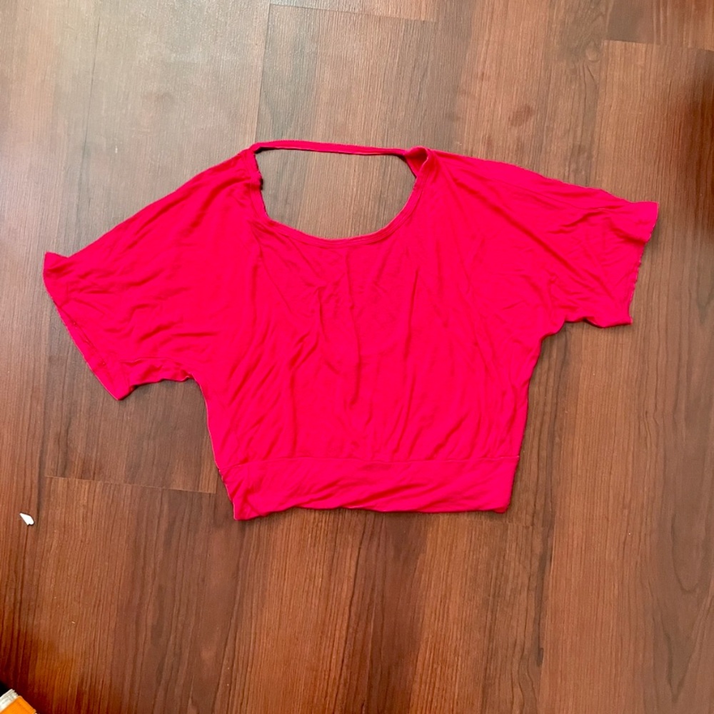 Low back crop top